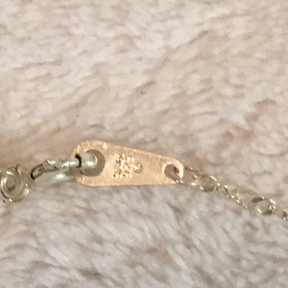 Sterling chain with Scotty dog enamel charm - Picture 3 of 3